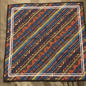 Multicolored Geometric Bandana